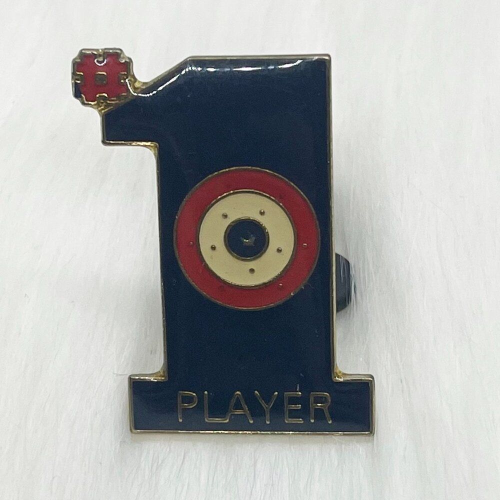 🔮 5/$25 Vintage #1 Player‎ Pin